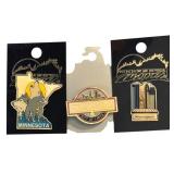 Minnesota Souvenir Pins Bundle