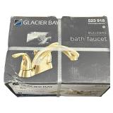 Glacier Bay Polished Brass Bath Faucet, B