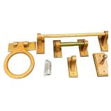 Design House Dalton 4-Piece Bathroom Hardware Kit in Honey Oak