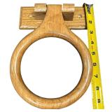 Design House Dalton 4-Piece Bathroom Hardware Kit in Honey Oak