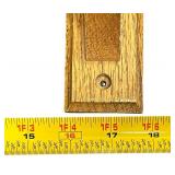 Design House Dalton 4-Piece Bathroom Hardware Kit in Honey Oak