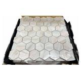 Tiles-Angora, 2" Hexagon, Two Boxes