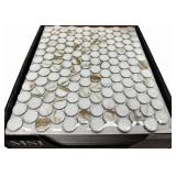 Tiles- Calcatta Gold, Round Matte