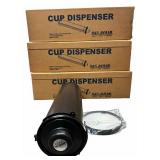 Cup Dispenser, Qty 3, A