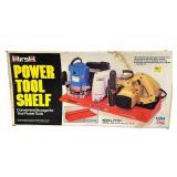 Power Tool Shelf / Aluminum Tool Box Bundle