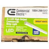 4 Ft LED High Output Commercial Strip Light, Qty 2