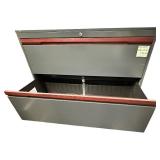 Grey Lateral File Cabinet- 41 7/8" X 27 3/4", No Key