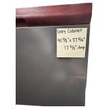 Grey Lateral File Cabinet- 41 7/8" X 27 3/4", No Key