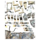 Large Conduit Pipe Clamp/Straps/Snap Mark 500 Series/Electrical Boxes Bundle