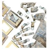 Large Conduit Pipe Clamp/Straps/Snap Mark 500 Series/Electrical Boxes Bundle