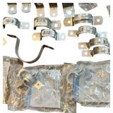 Large Conduit Pipe Clamp/Straps/Snap Mark 500 Series/Electrical Boxes Bundle
