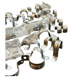 Large Conduit Pipe Clamp/Straps/Snap Mark 500 Series/Electrical Boxes Bundle