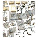 Large Conduit Pipe Clamp/Straps/Snap Mark 500 Series/Electrical Boxes Bundle