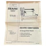 Craftsman 18G Brad Nailer in Carrying Case