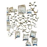 Large Conduit Pipe Clamp/Straps/Snap Mark 500 Series/Electrical Boxes Bundle