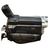 Sony Handycam Vision camcorder, specifically a model from the Digital 8 and video Hi8 series
