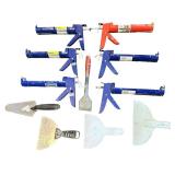 Caulking Guns/Putty Knives Bundle