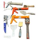 Caulking Guns/Putty Knives/Scrapers Bundle