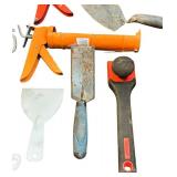 Caulking Guns/Putty Knives/Scrapers Bundle