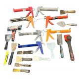 Caulking Guns/Putty Knives/Scrapers Bundle