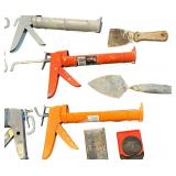Caulking Guns/Putty Knives/Scrapers Bundle