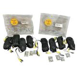 Video Security Camera 100Ft 4 pack Cables Bundle, Qty 2