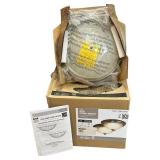 Commercial Electric 11-inch LED Ceiling Flush Mount / Carpet Tiles Bundle