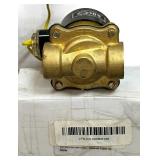 Bacoeng Brass Electric Solenoid Valve 1/2" Ac110V, Qty 2