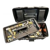 Toolbox with Plumbing Fittings, Locks and Hardware Accessories