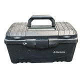 Toolbox with Plumbing Fittings, Locks and Hardware Accessories