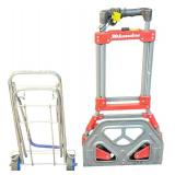 Milwaukee/Folding Hand Truck Bundle, Qty 2