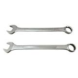 1-1/2", 1-7/16", JUMBO Combination Wrench, Qty 2