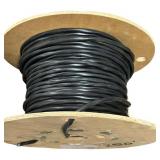 Spools of Wire Bundle, 18/2 CMR/CL3R, RGB 3 COND Mini Coax Black, A