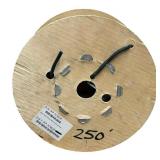 Spools of Wire Bundle, 18/2 CMR/CL3R, RGB 3 COND Mini Coax Black, A