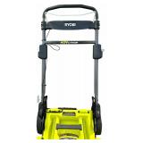 Ryobi 40V Brushless 20In Cordless Battery Walk Behind Push Lawn Mower with Charger, No Battery; No Bag; C