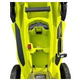 Ryobi 40V Brushless 20In Cordless Battery Walk Behind Push Lawn Mower with Charger, No Battery; No Bag; C