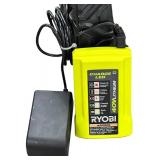Ryobi 40V Brushless 20In Cordless Battery Walk Behind Push Lawn Mower with Charger, WITH BAG, No Battery; A