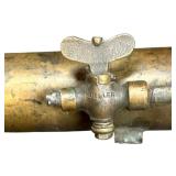 Antique Brass Bilge Pump, Early 20th Century