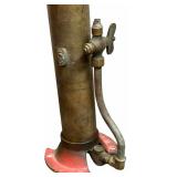 Antique Brass Bilge Pump, Early 20th Century