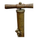 Antique Brass Bilge Pump, Early 20th Century