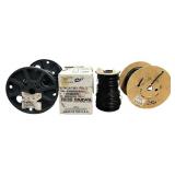 Spools of Wire Bundle, 18/2 CMR/CL3R, RGB 3 COND Mini Coax Black, A