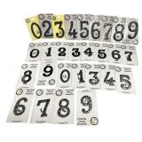 Cast Iron House Numbers; 4.5-5.5", Textured, By My Vintage Finds