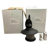 Outdoor Wall Light Fixture, Qty 2, B