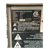 McLeland Design Infrared Fireplace Heater with Bluetooth Speaker