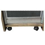 McLeland Design Infrared Fireplace Heater with Bluetooth Speaker