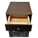 McLeland Design Infrared Fireplace Heater with Bluetooth Speaker