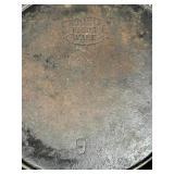 Vintage Cast Iron Skillet Bundle: Favorite PICUA WARE #9A / Le Creuset 6.25" #16 Flame Orange Enamel France Ring