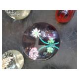 Lot Of 5 Vintage Paper weights with Gorgeous color