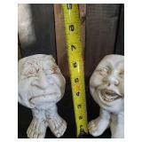 2 Fun Whimsical Planters Such Fun Conversation Pieces