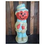 Amazing Vintage Pumpkin Man Blow mold
